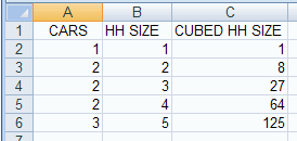 excel linear regression multiple variables template