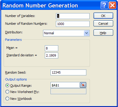 Sample Variance Equation Excel